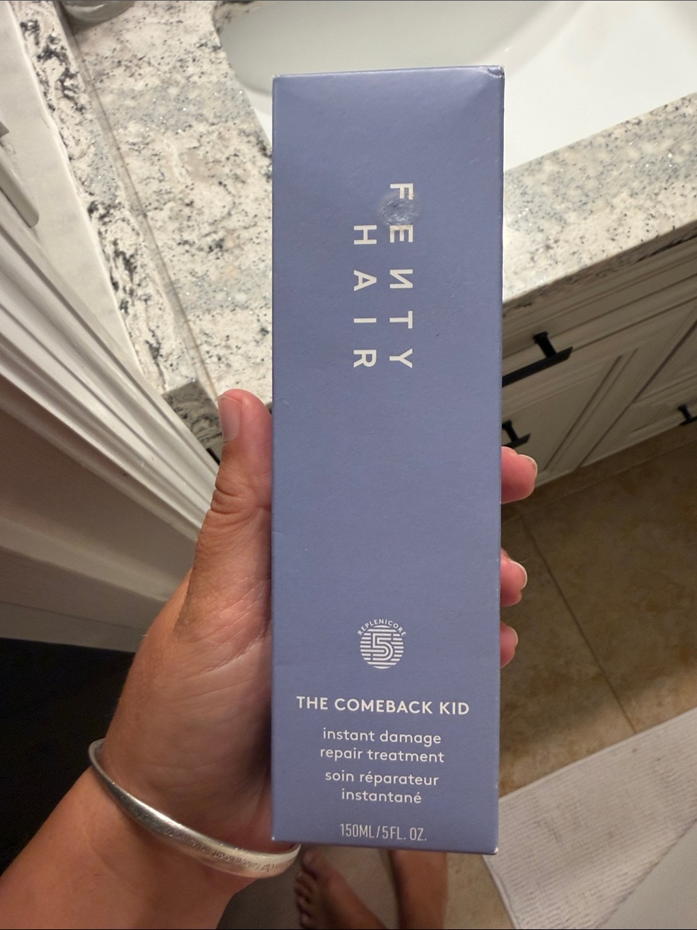 Fenty Beauty Hair The Comeback Kid - Lavender Blue Box